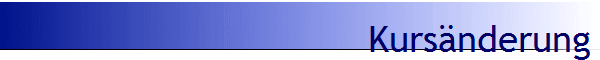 Kursnderung